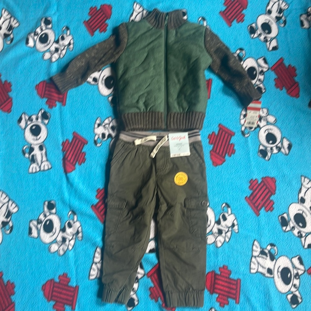 Zip sweater with jogger